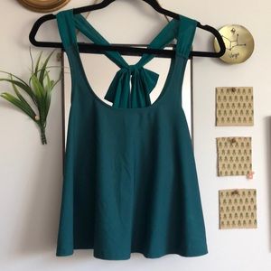 Urban Outfitters Cut Bow Tank